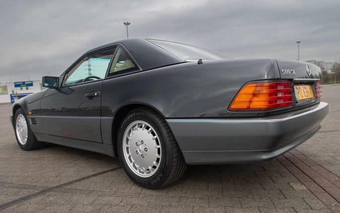 Mercedes-Benz SL cena 199000 przebieg: 67500, rok produkcji 1991 z Poznań małe 436